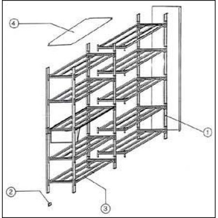 Rayonnage Tubulaire